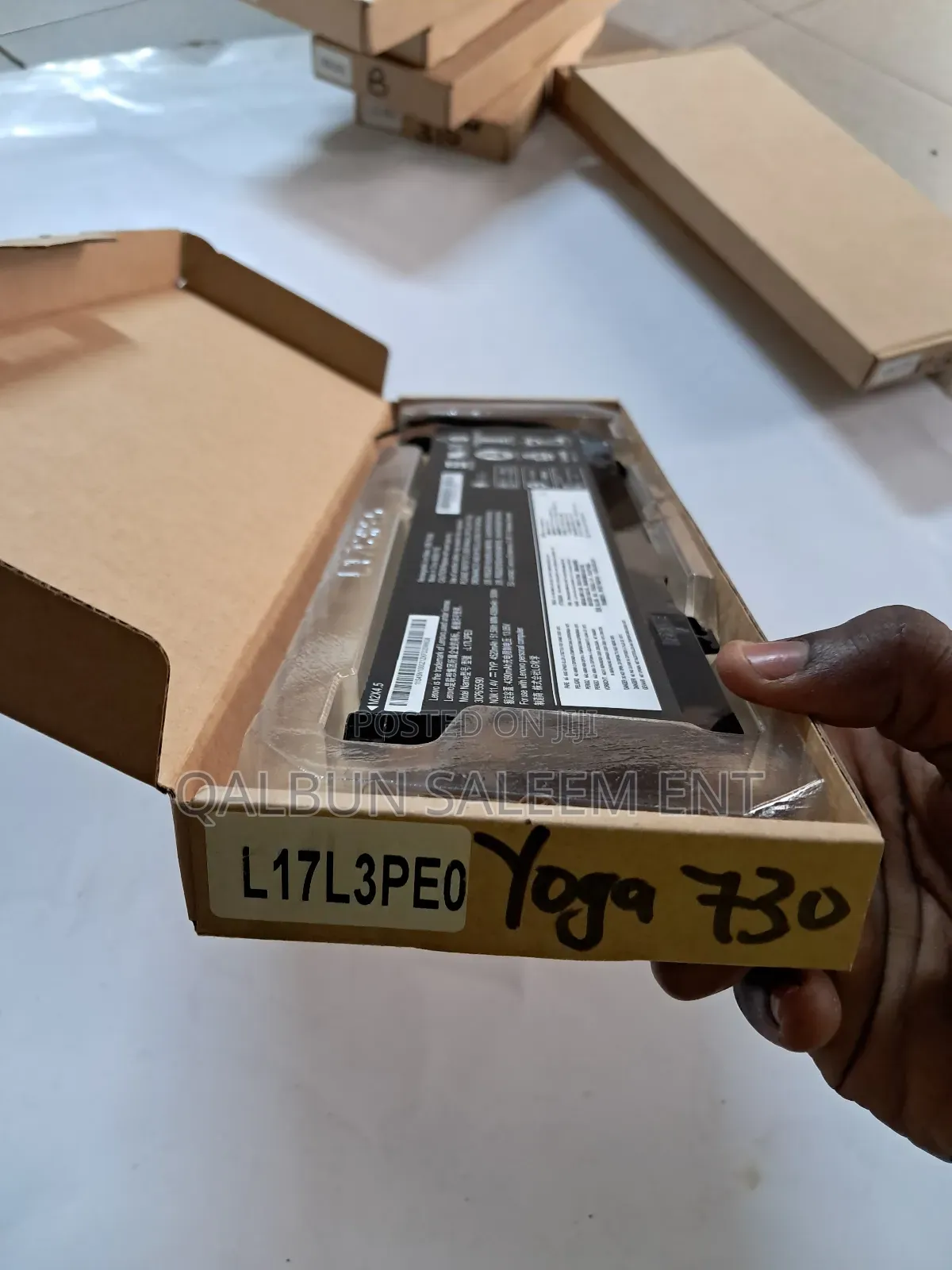 Lenovo L17l3pe0 Battery For Yoga 730 730-13ikb 730-15 15iwl