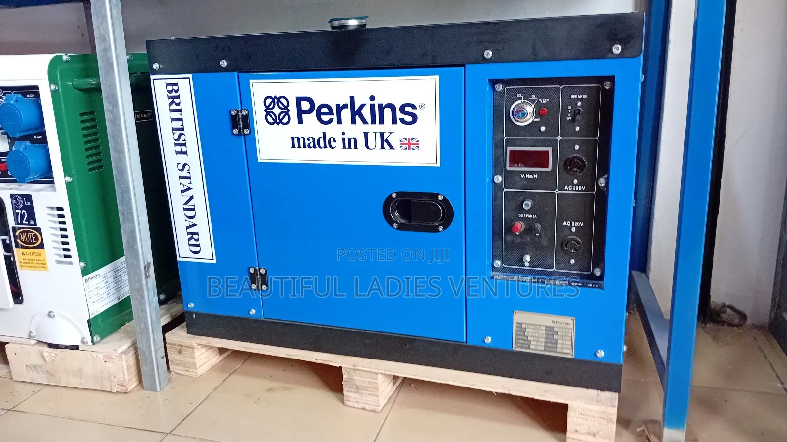 Perkins 15kva Diesel Brnad New Key Start Genrator