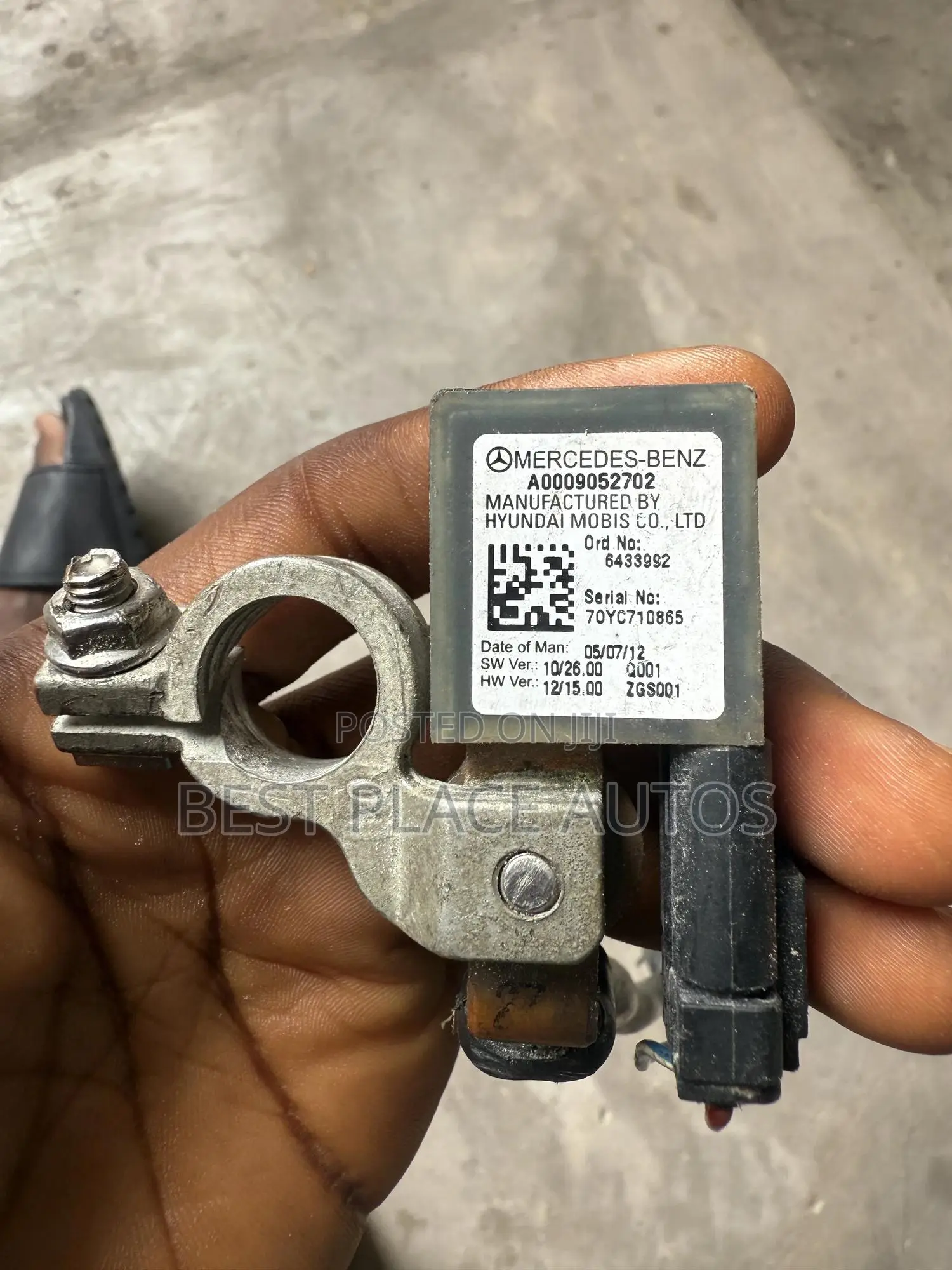 Mercedes Benz Battery Terminal