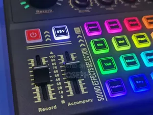 Live Podcast Sound Card With 48v