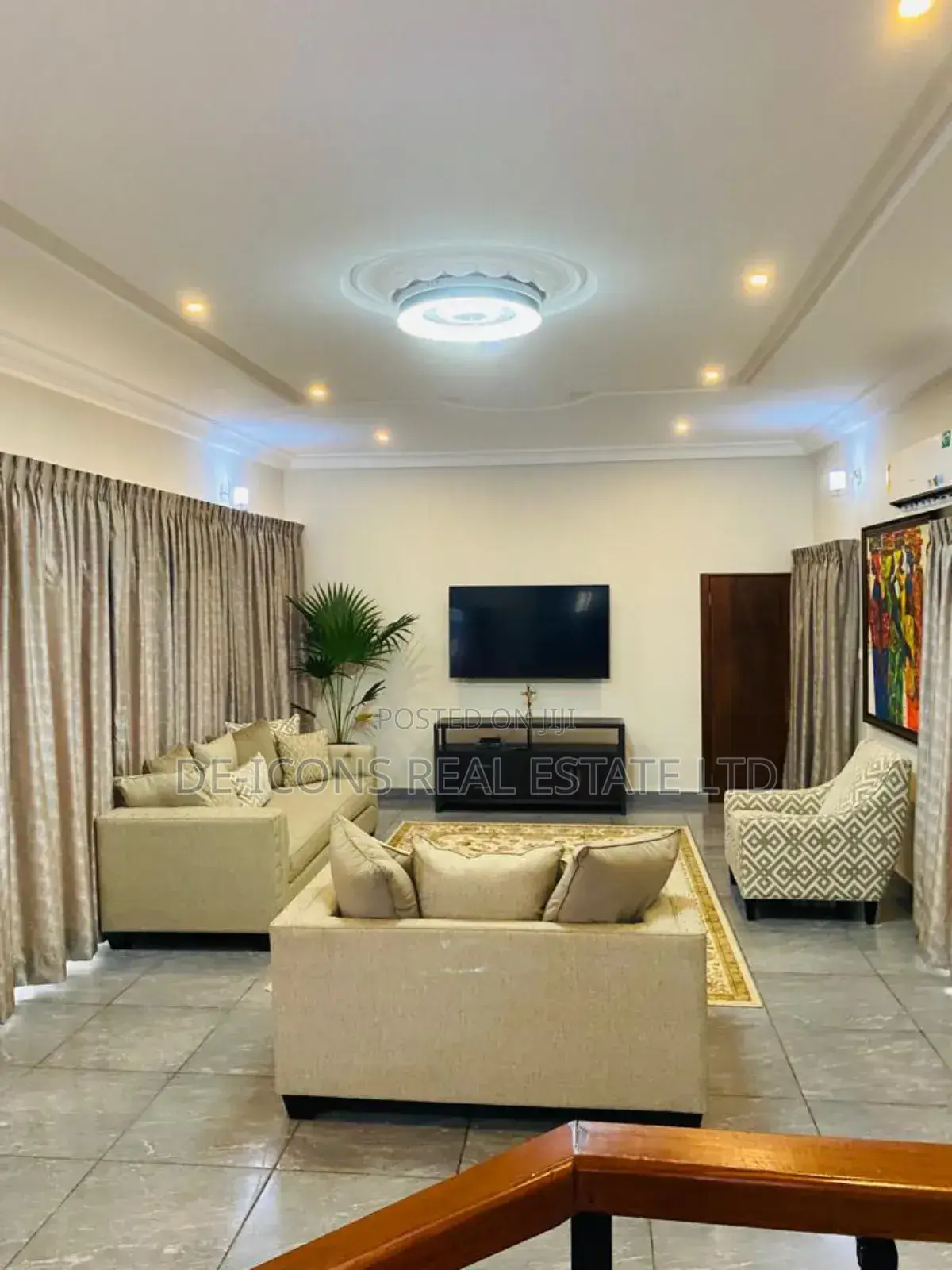 Furnished 4bdrm Duplex in De-Icons Real Estate, A&C Mall Area for sale