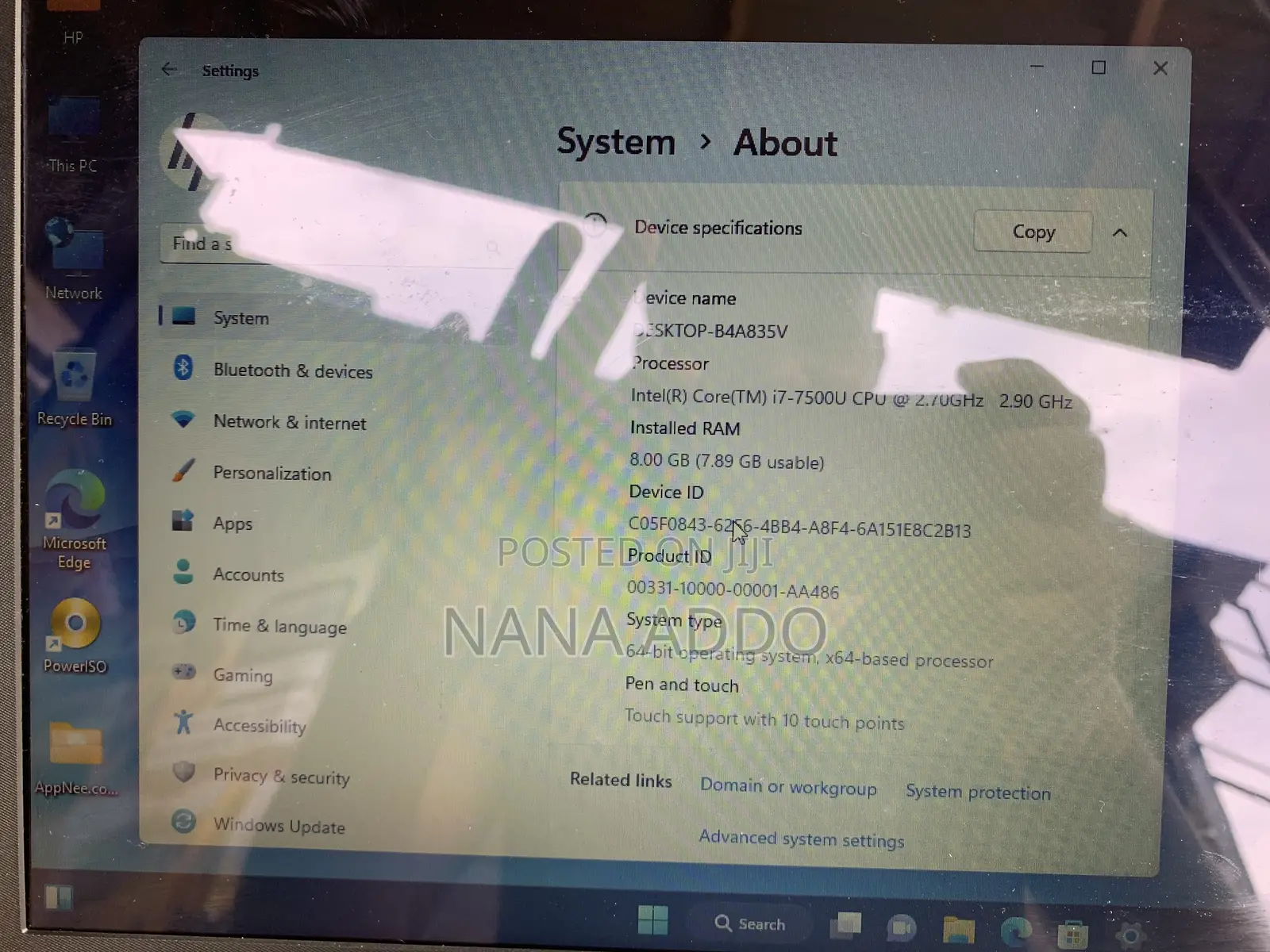 Laptop 16GB Intel Core I7 HDD+SSD 512GB