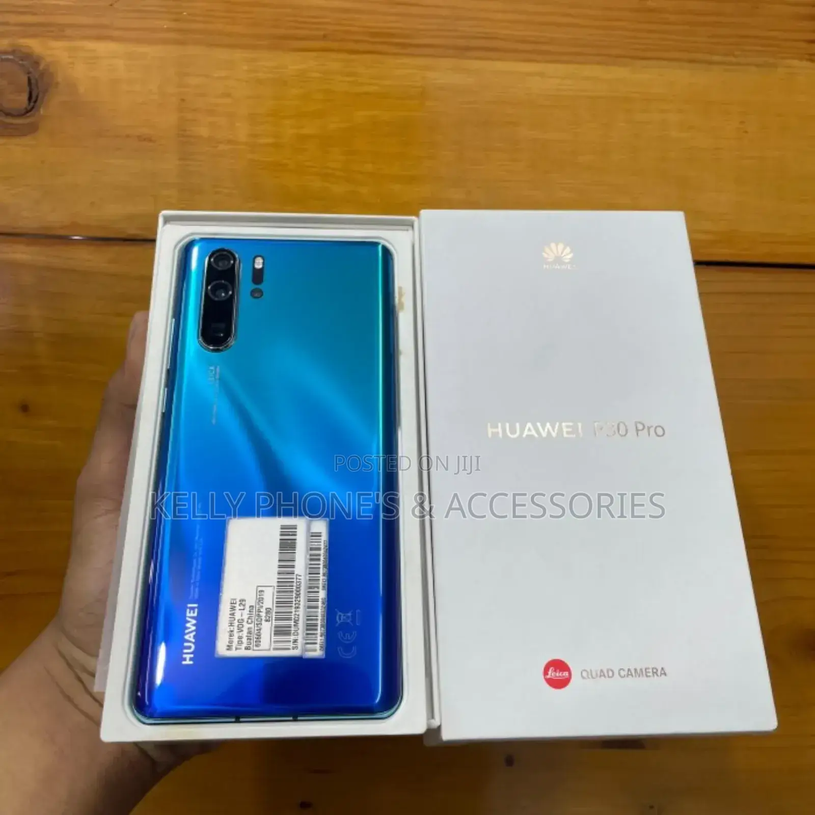 New Huawei P30 256 GB Blue