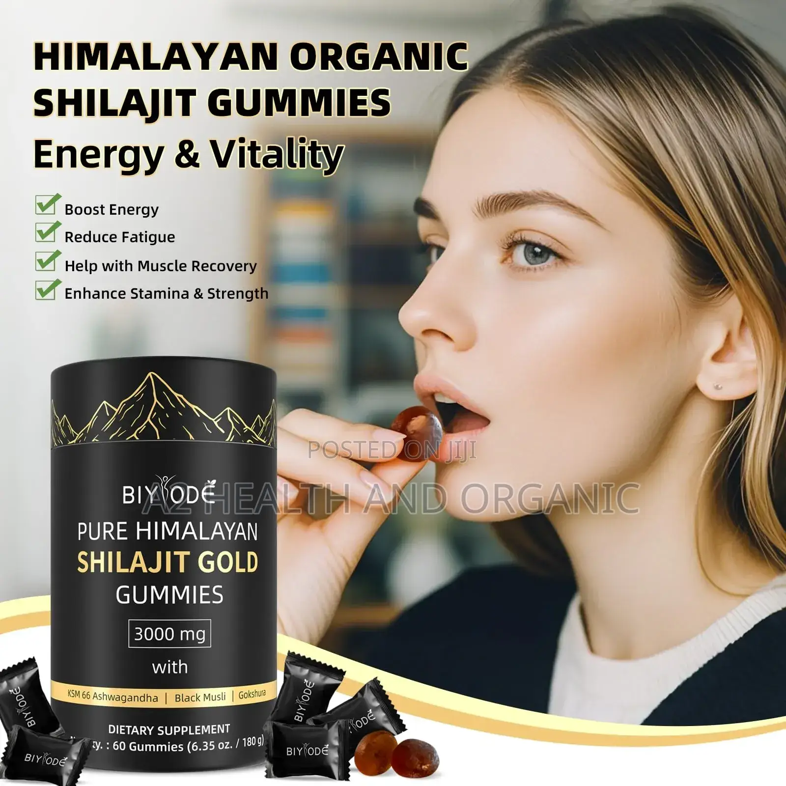Organic Shilajit Gummies