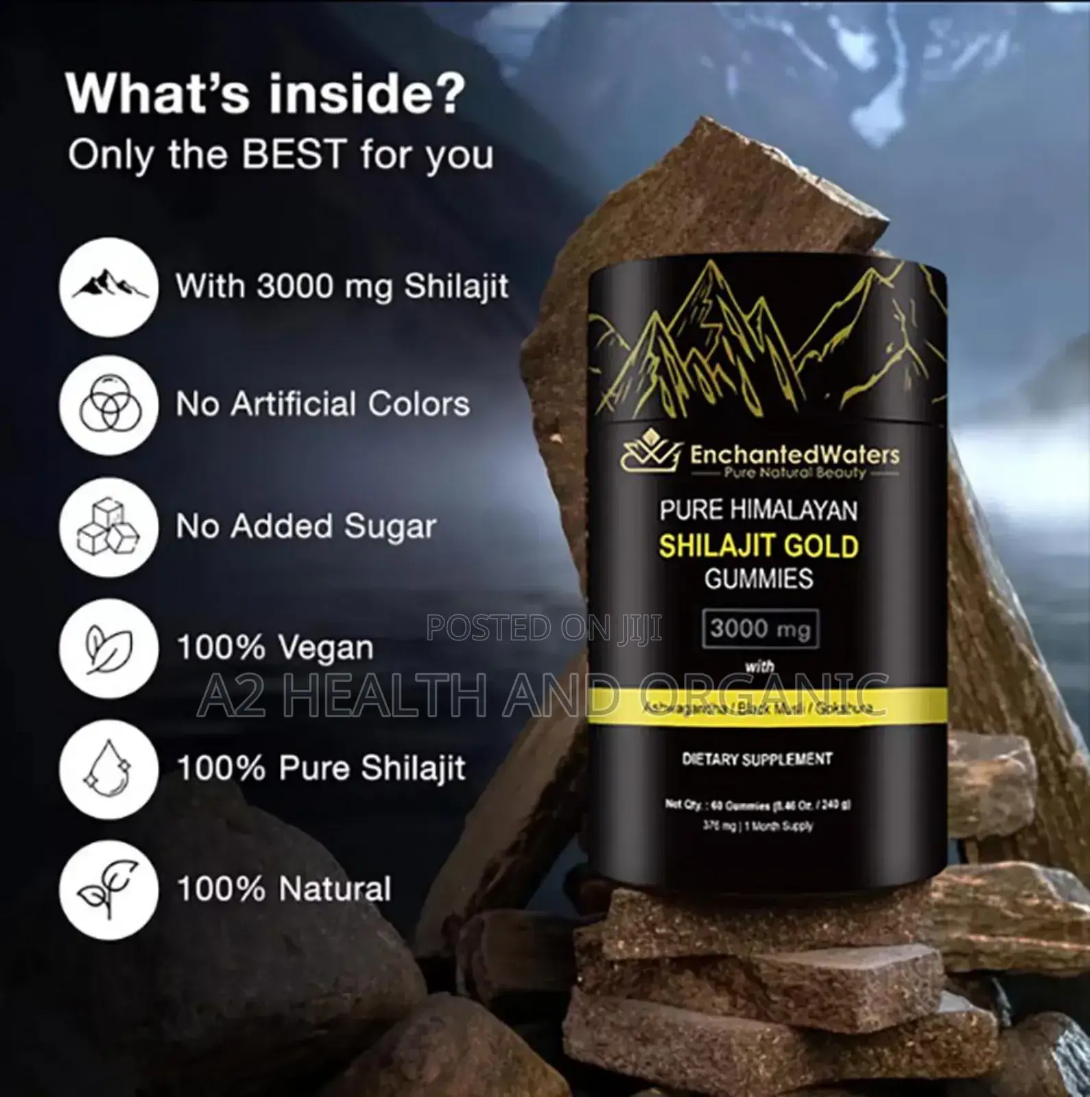 Organic Shilajit Gummies