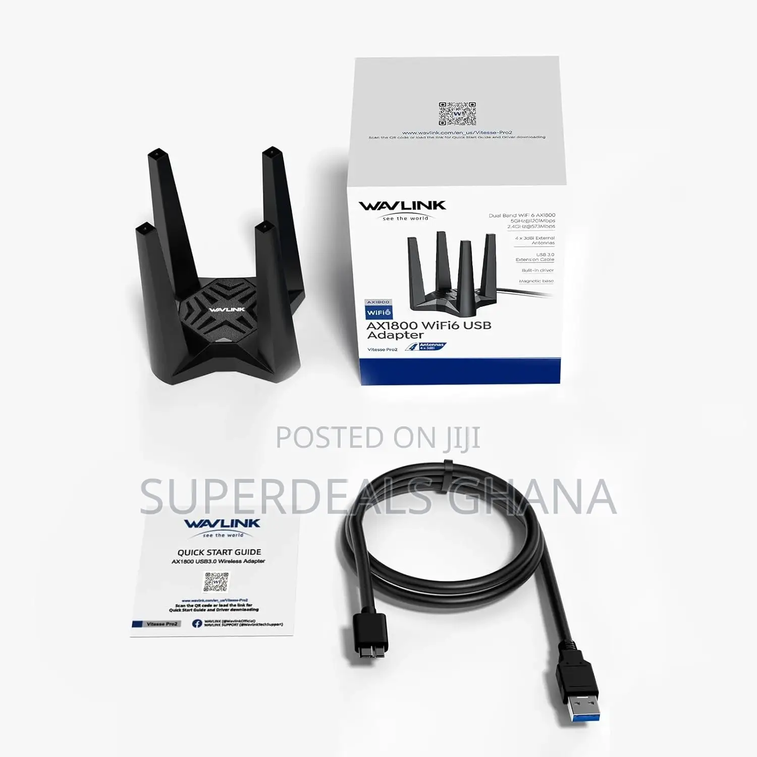 Wavlink Ac1900 Wifi Adapter Dual Band Usb