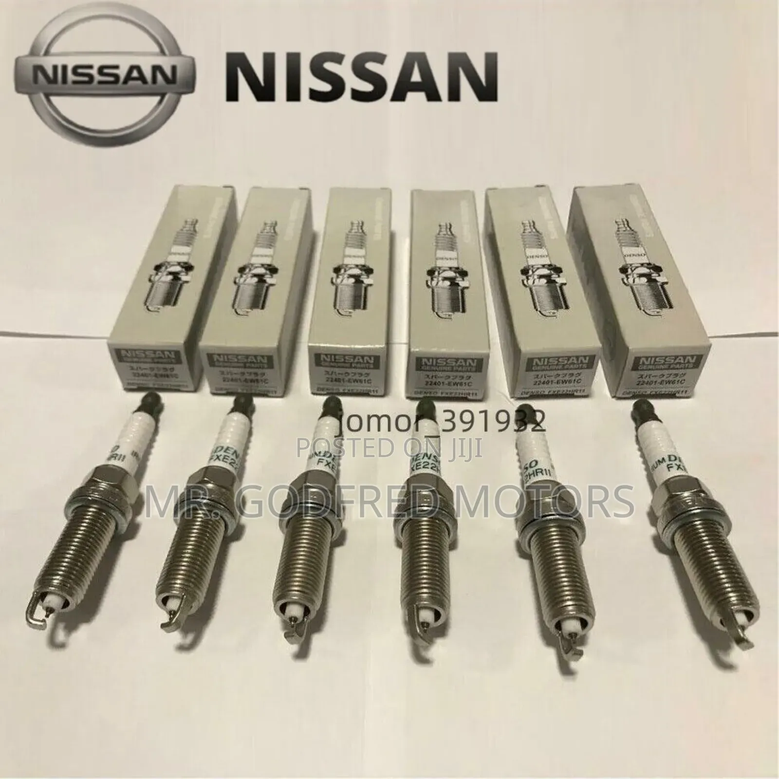 Nissan Frontier 2013-16 Spark Plugs. Original.