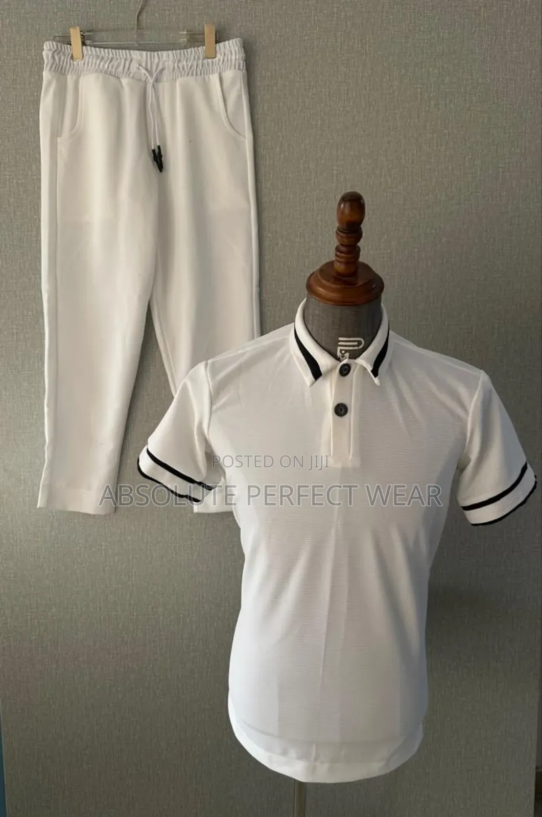 White Kaftan Top and Down