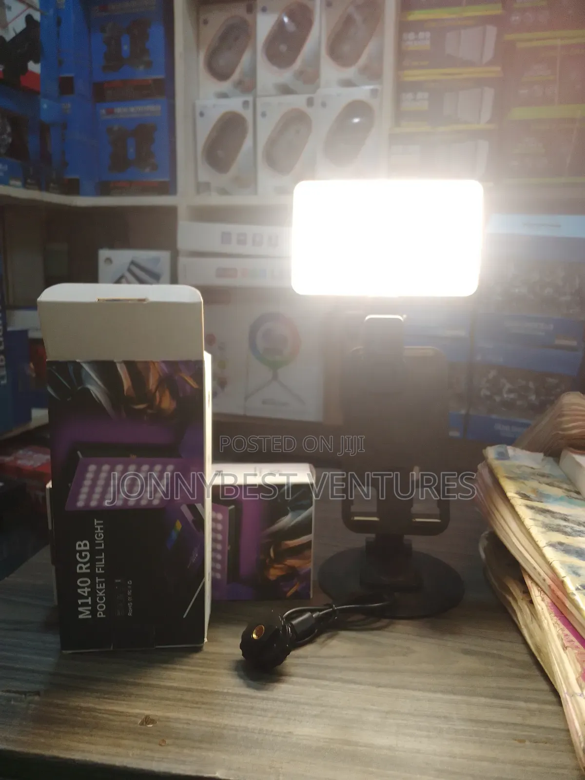 M140 RGB Selfie Light Selfie Ring Light