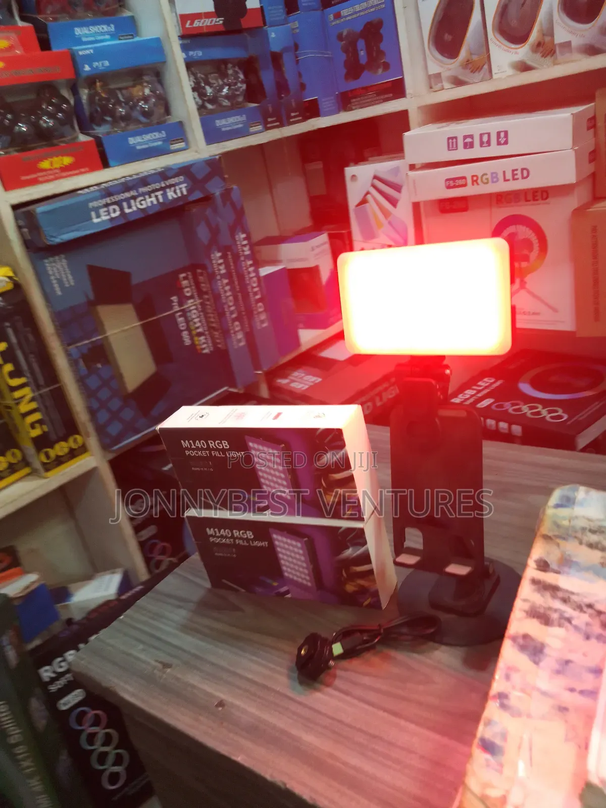 M140 RGB Selfie Light Selfie Ring Light