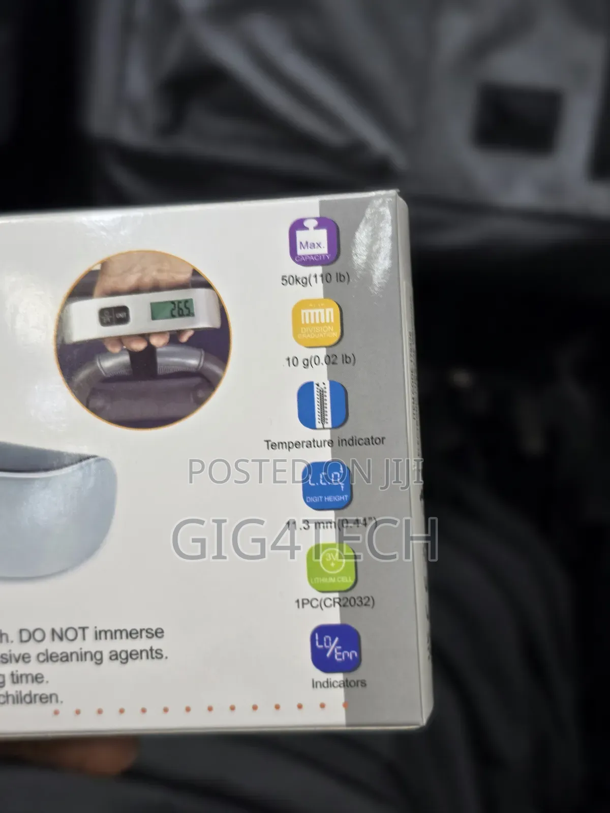 Electronic Luggage Scale Max Capacity 50kg