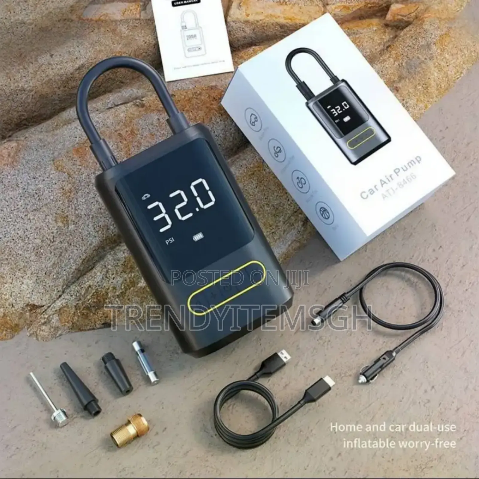 Portable Rechargeable Car Air Pump Compressor