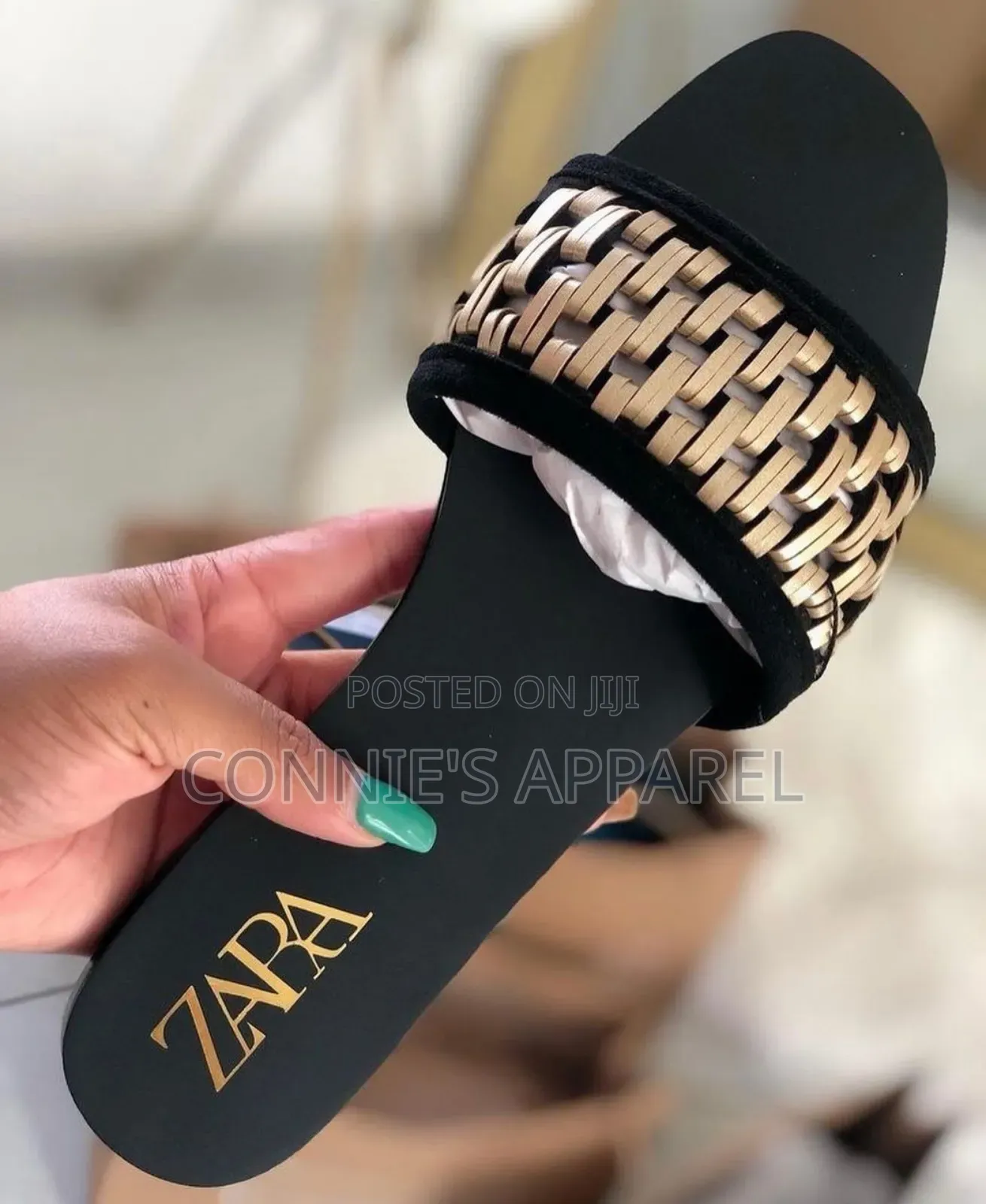 Original Zara Flat Slippers for Women