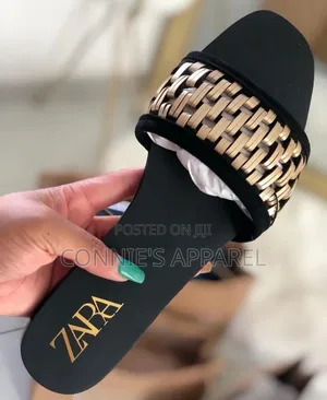 Original Zara Flat Slippers for Women