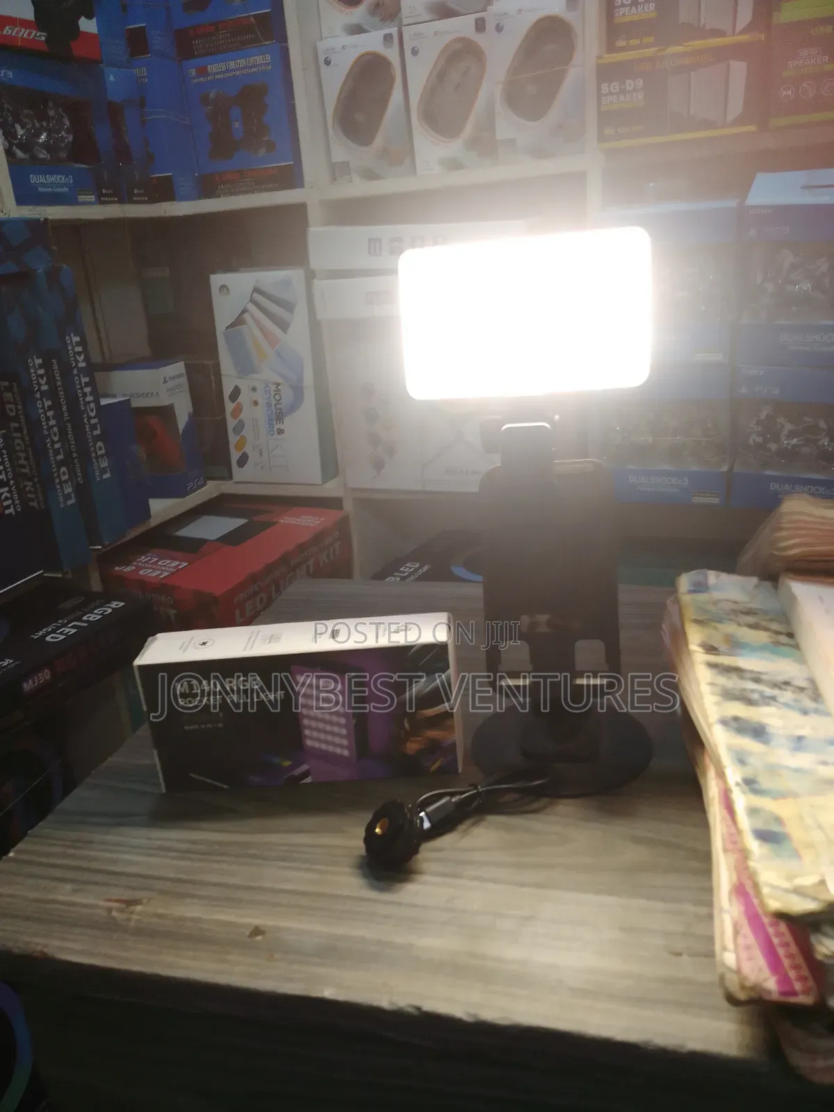 Professional M140 RGB Selfie Light Camera Light