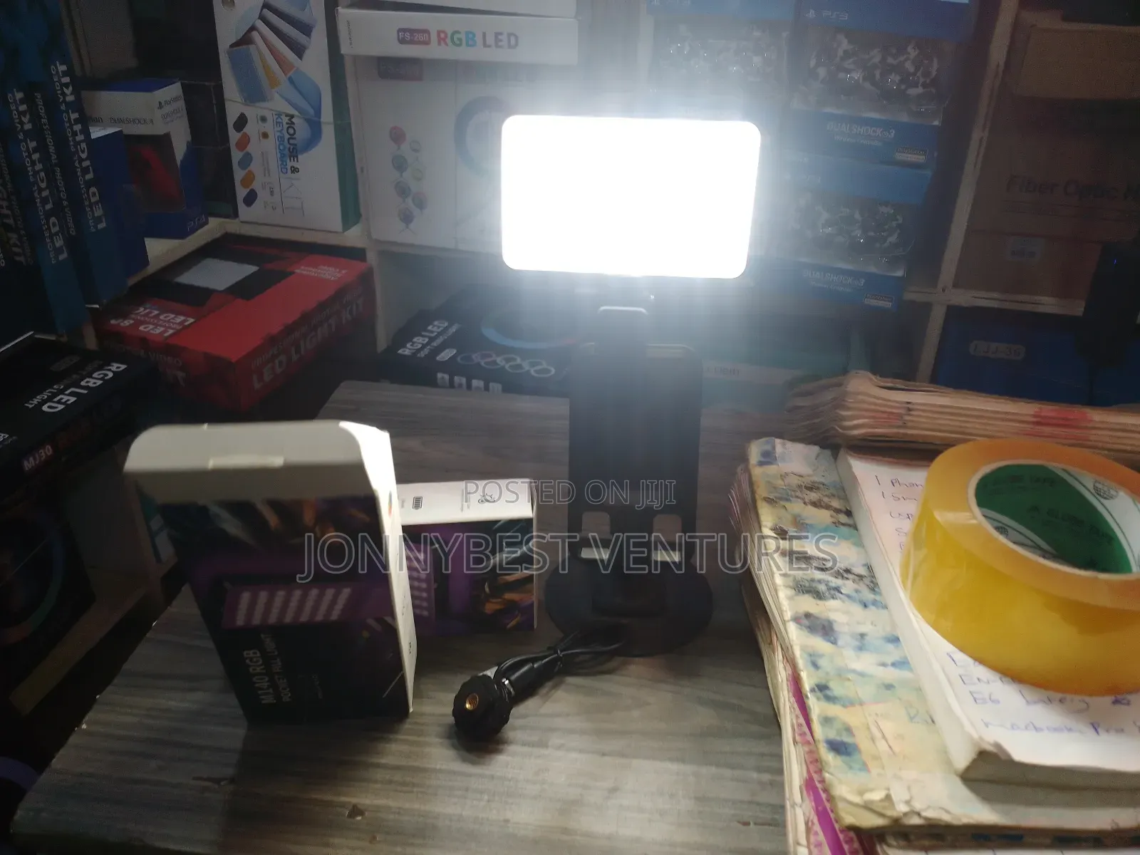 Professional M140 RGB Selfie Light Camera Light