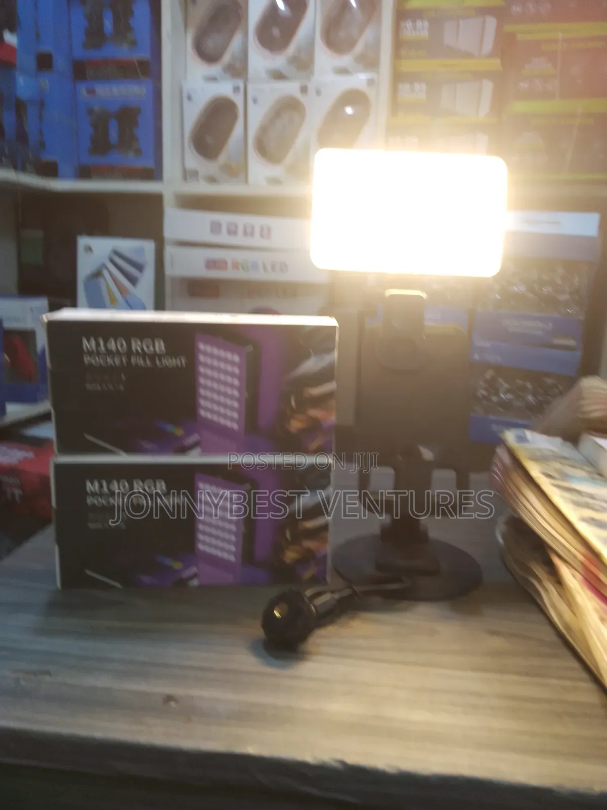 Professional M140 RGB Selfie Light Camera Light