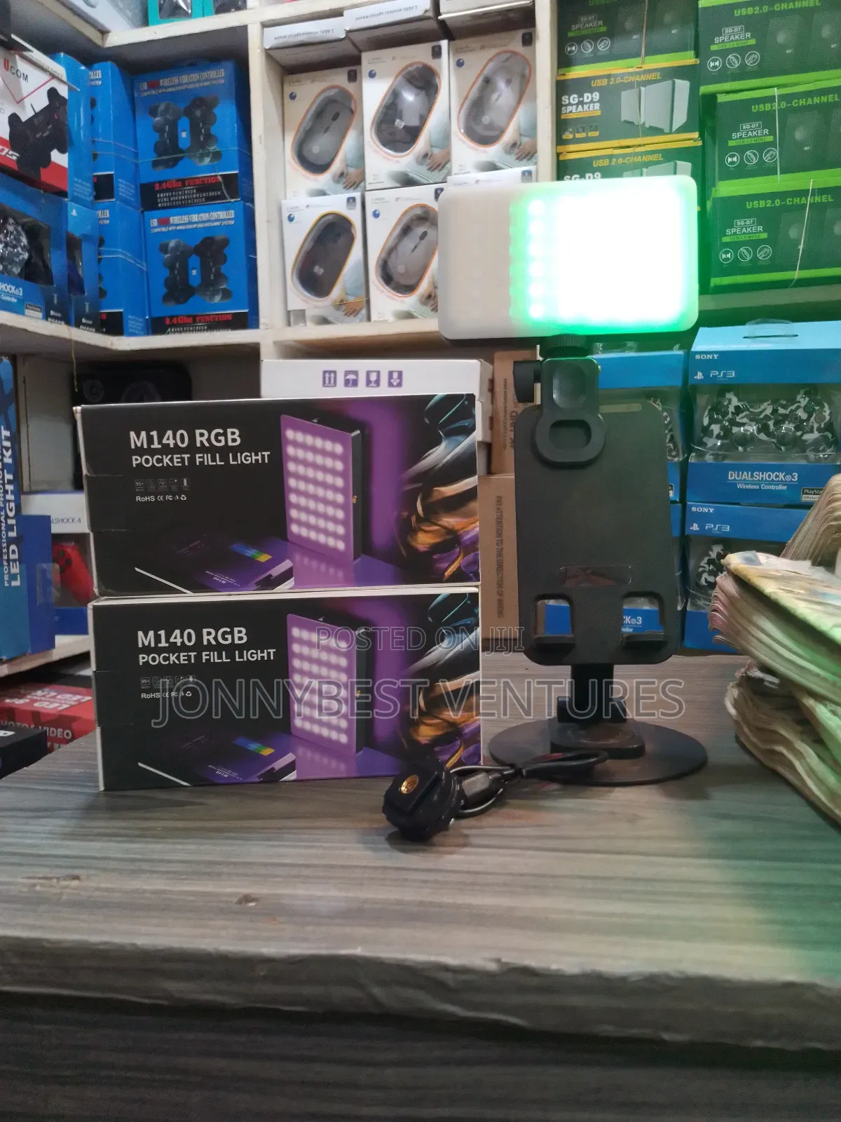 Professional M140 RGB Selfie Light Camera Light