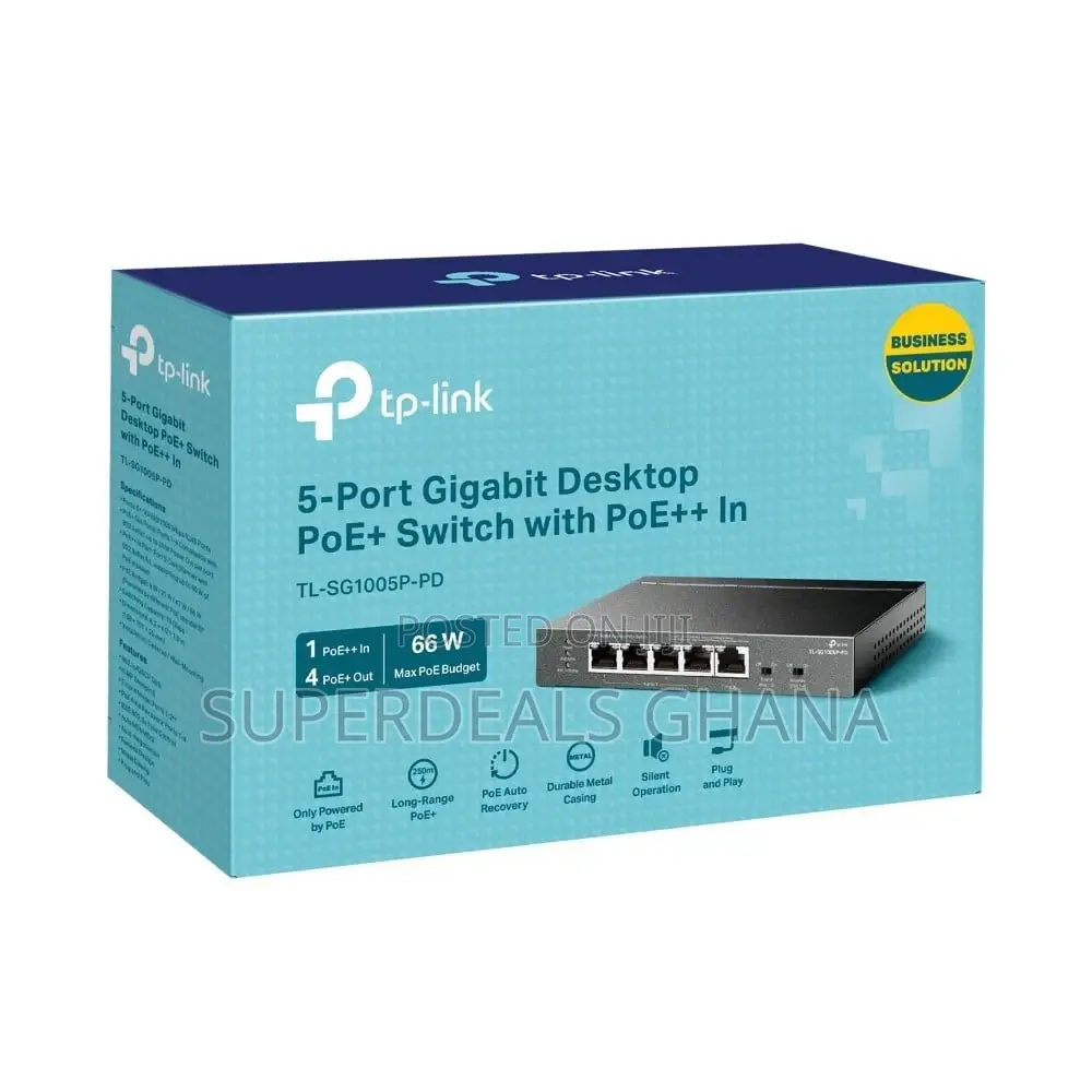 Tp-link 5-port Gigabit Desktop Poe Switch