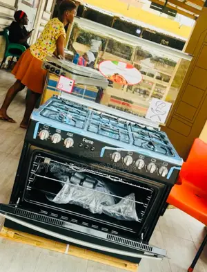 Fully Functional Oven Grill Ferre 5 Burning Gas Cooker