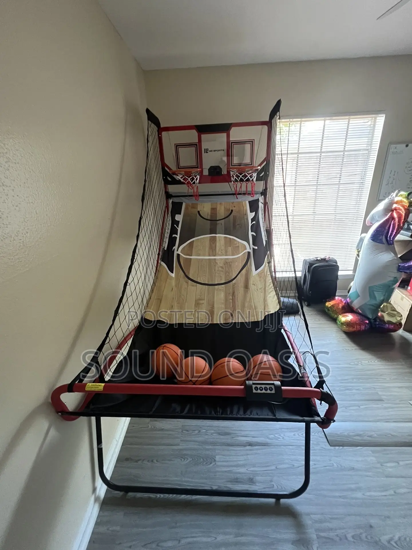 Espn Ez Fold 2 Player Basketball Game With Led Scoring