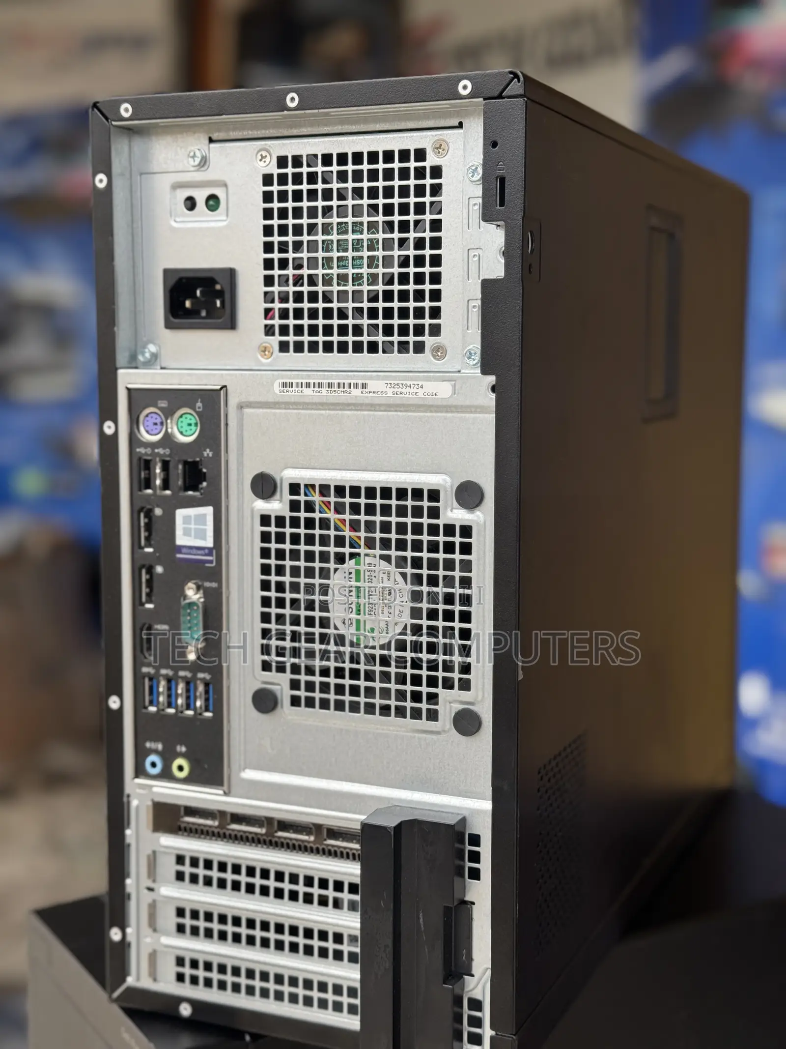 Desktop Computer Dell 16GB Intel Xeon HDD+SSD 1T