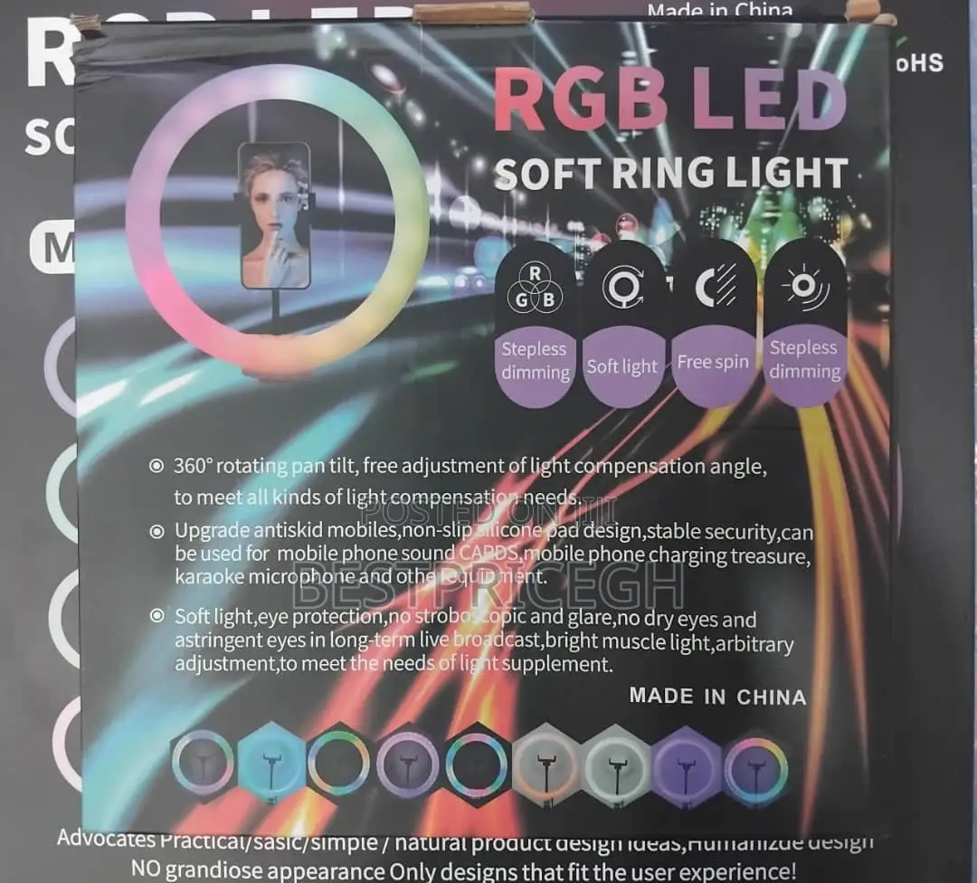 RGB Led Livestreaming Lamp Ambience
