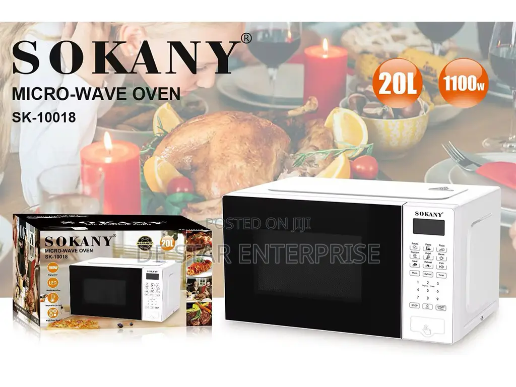 Sokany Best 20l Microwave Oven for Homes