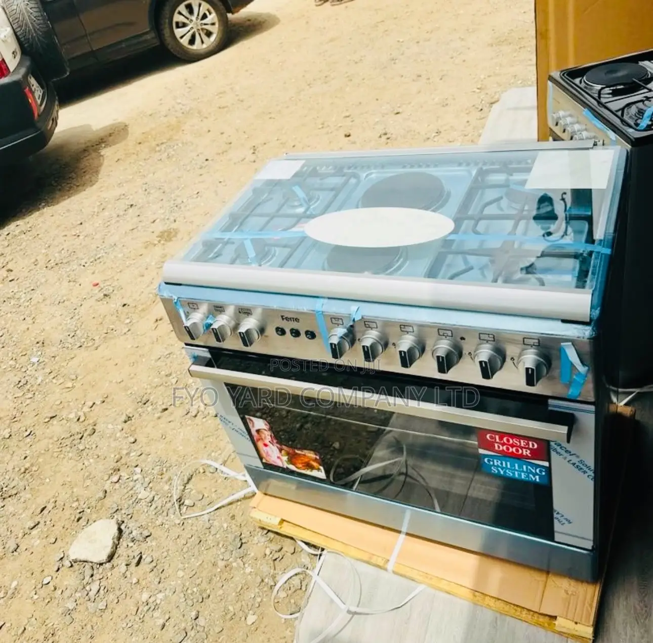 Fast to Prepare Ferre 2electric + 4 Gas Quality Cooker