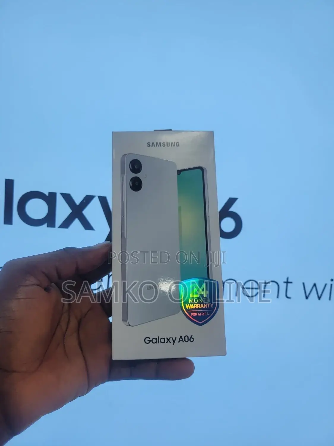 New Samsung Galaxy A06 64 GB Blue