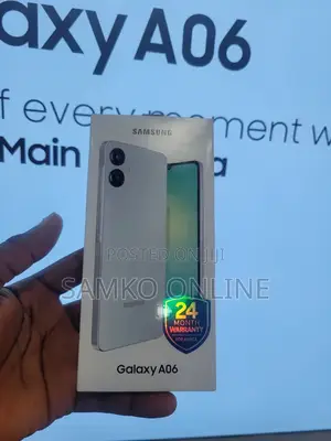 New Samsung Galaxy A06 64 GB Blue