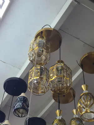 Golden Luxury Ceiling Pendant Light.
