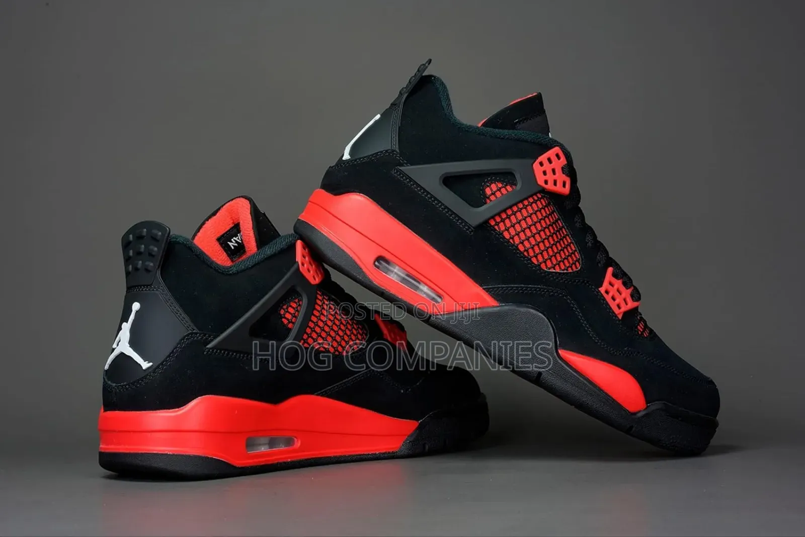 Kids Air Jordan 4 Toddler Red Thunder Sneakers - Fast Delivery in 2hrs
