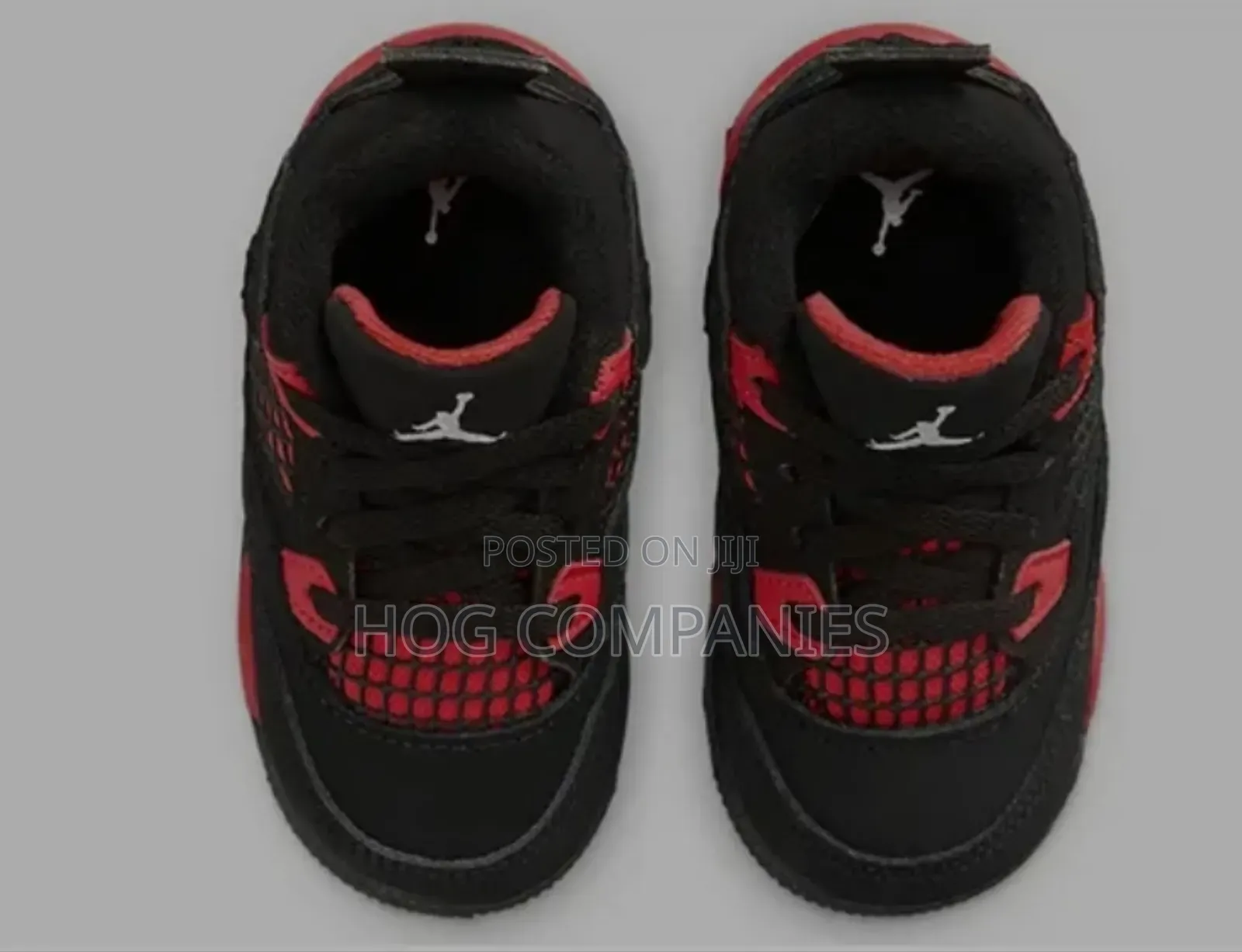 Kids Air Jordan 4 Toddler Red Thunder Sneakers - Fast Delivery in 2hrs