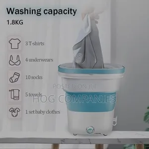 Mini Automatic Travel Home Foldable Washer and Dryer