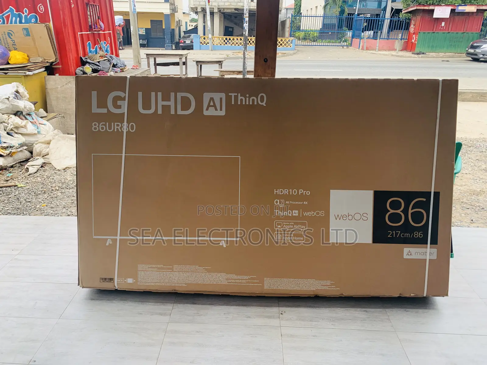 Lg Uhd 86” Inch Smart Tv Ai Magic Remote Hdr10 Webos
