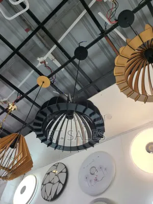 Woooden Brown Modern Single Pendant Light