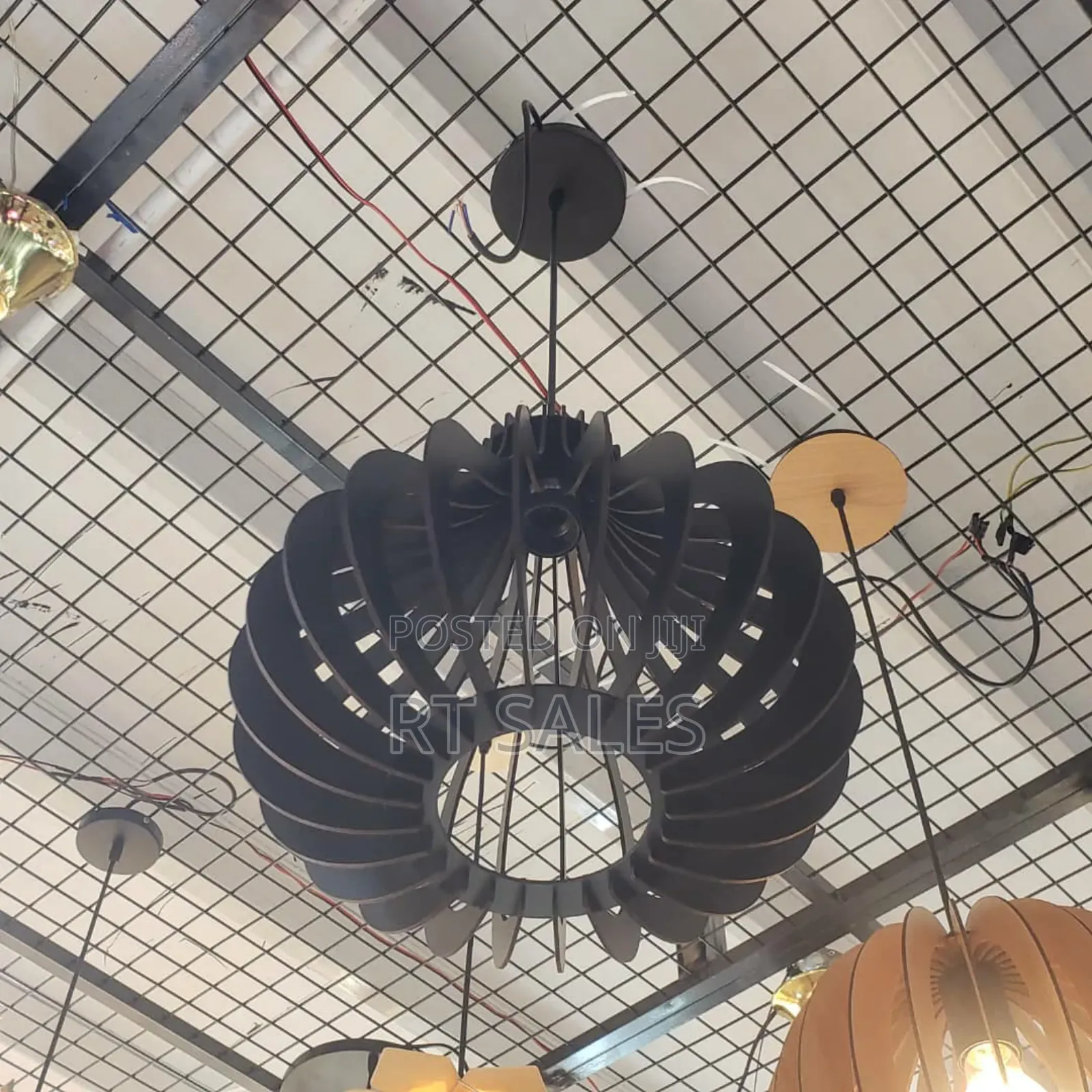 Wooden Brand New Ceiling Single E27 Pendant Light