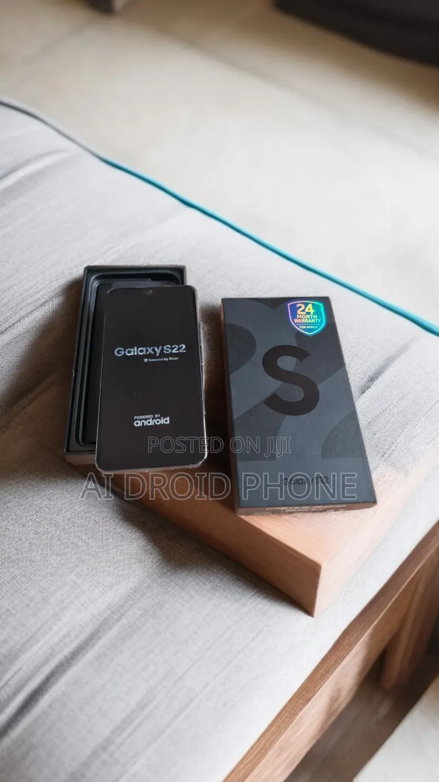 New Samsung Galaxy S22 5G 128 GB Black