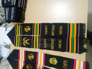 Son of Sanity Handmade Kente Sash Production