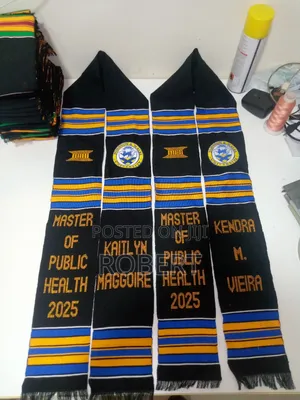Son of Sanity Handmade Kente Sash Production