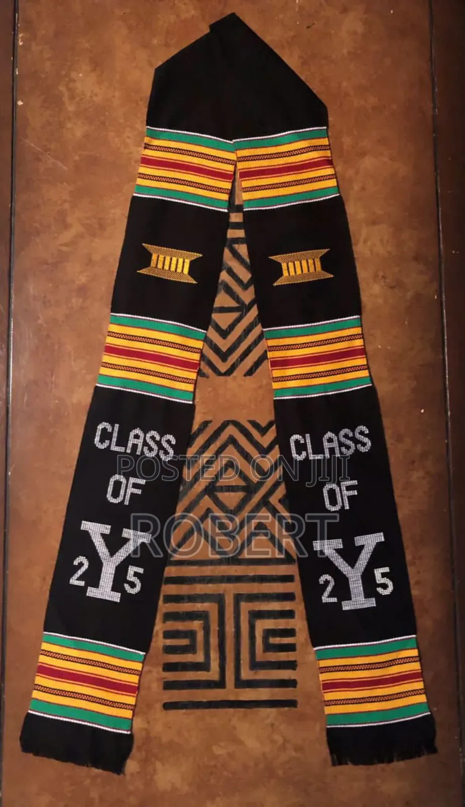 Son of Sanity Handmade Kente Sash Production