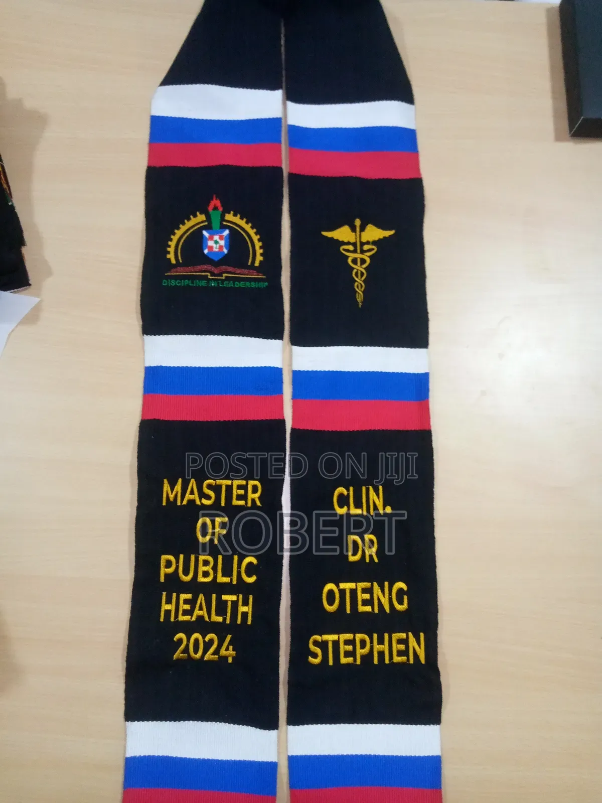 Son of Sanity Handmade Kente Sash Production