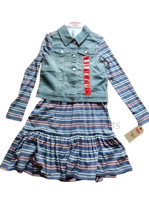 Levi's Girls Denim Dress Set