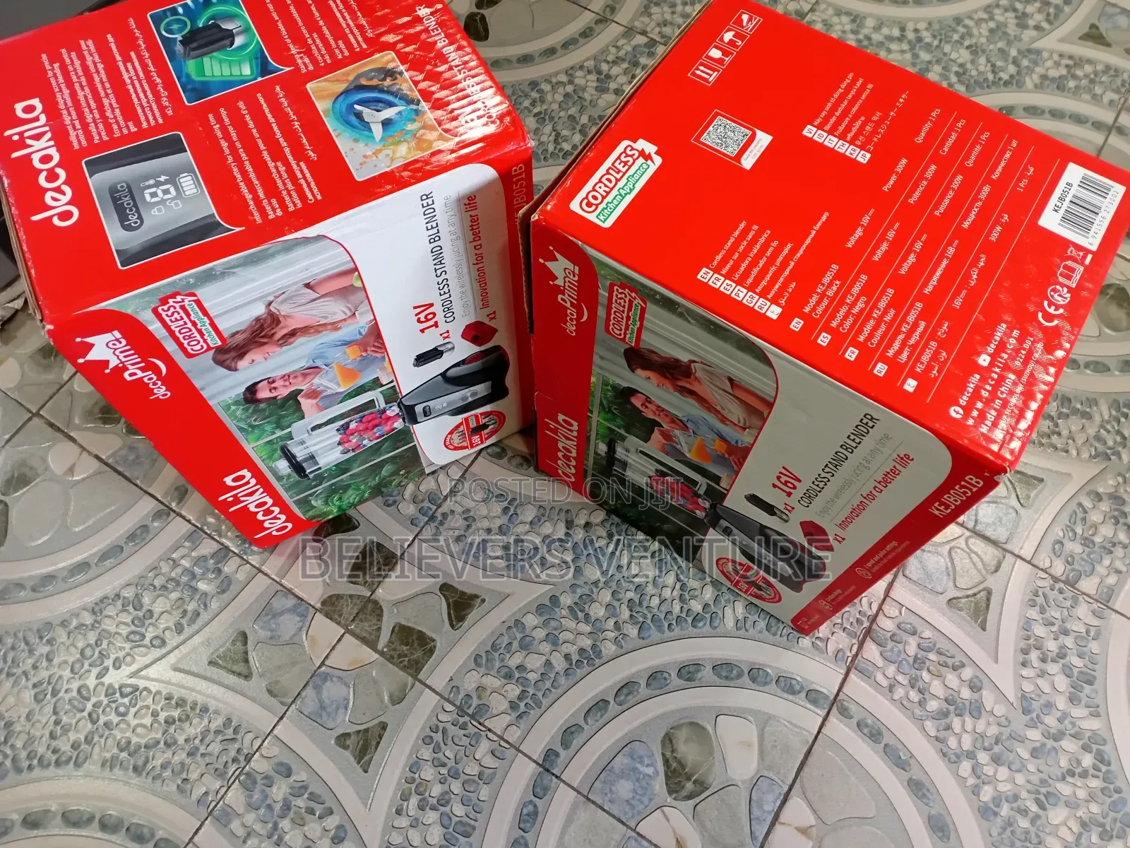 Decaprime Cordless Kitchen Blender Decakila Blender