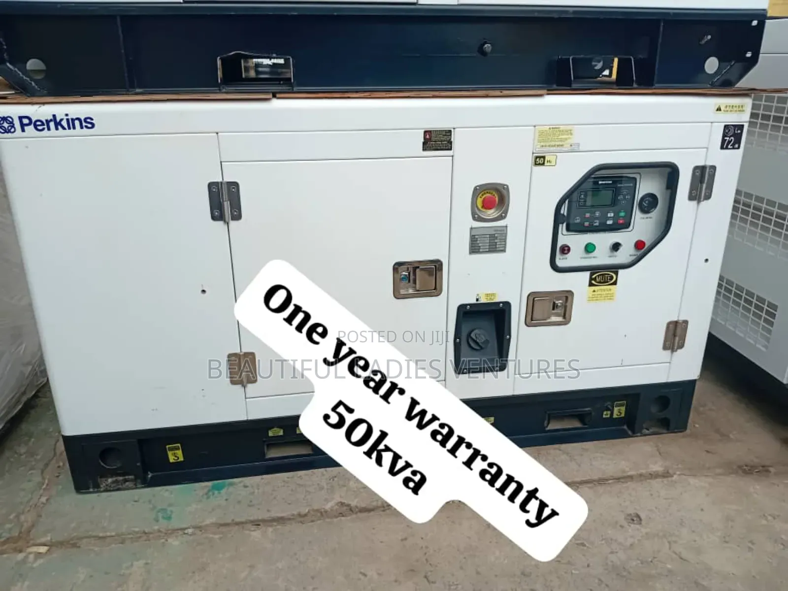 Perkins Diesel 50kva Digital Board Generator