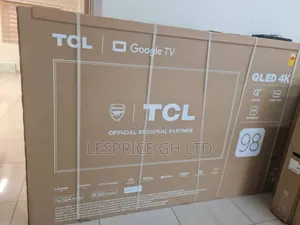 98" Smart Android Tv- Qled Clarity