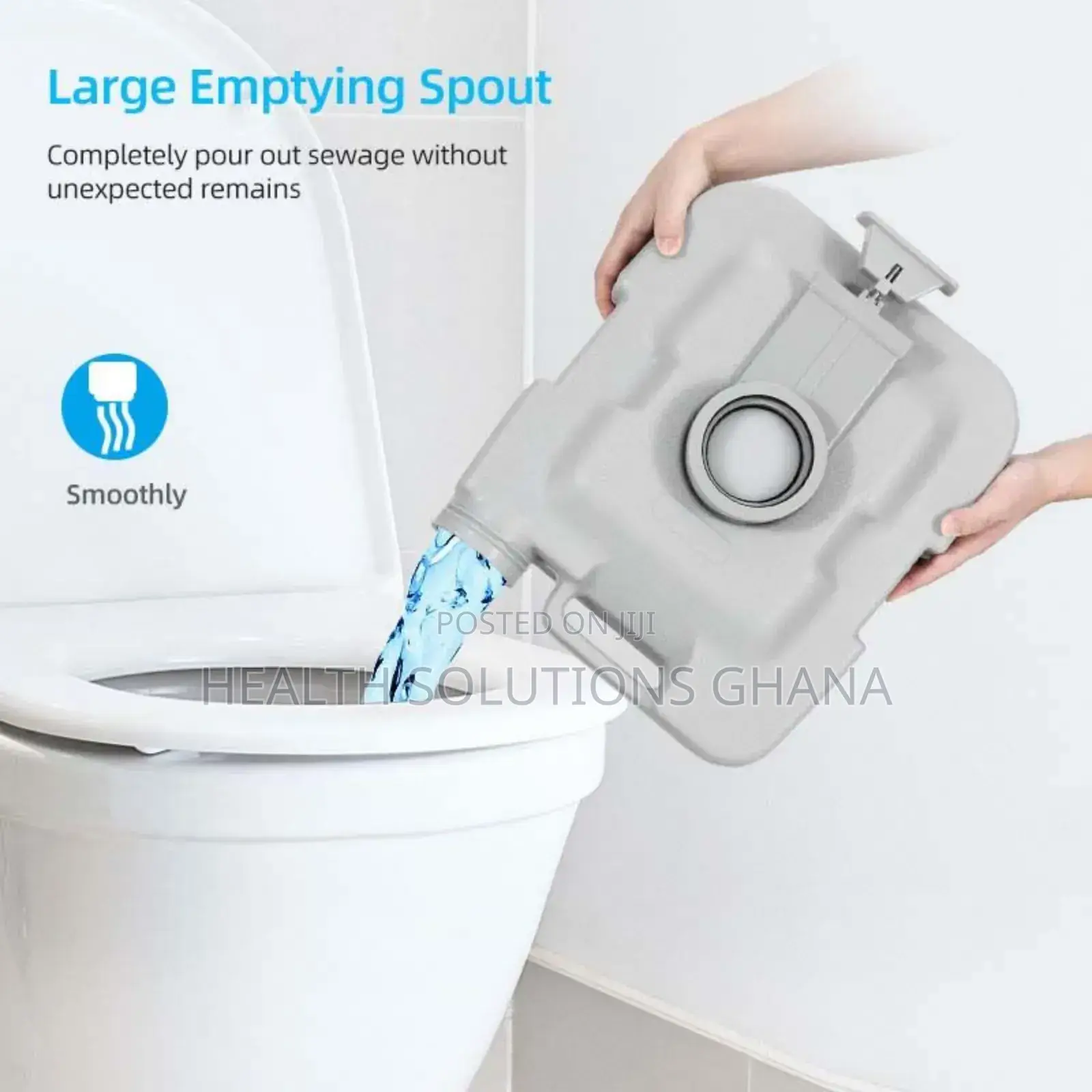 Quality Portable Toilet for Homes - 21l