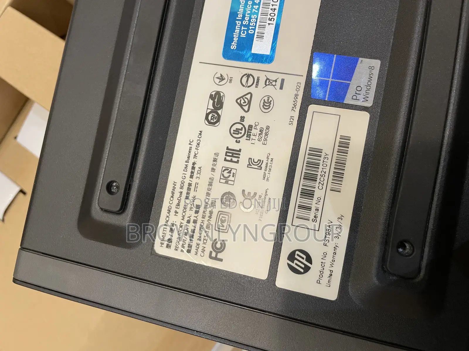 New Desktop Computer HP 8GB Intel Core I5 SSD 256GB