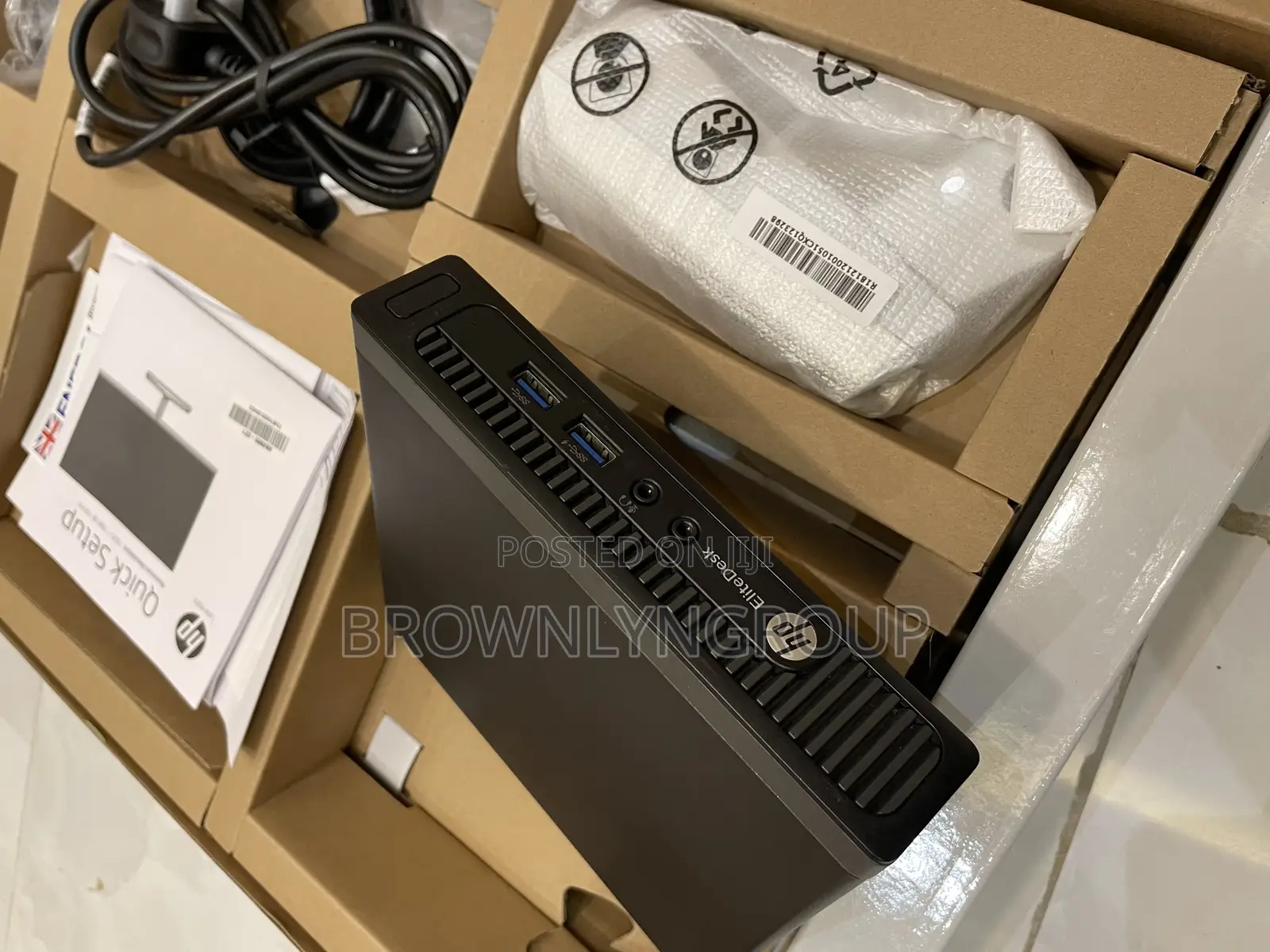 New Desktop Computer HP 8GB Intel Core I5 SSD 256GB